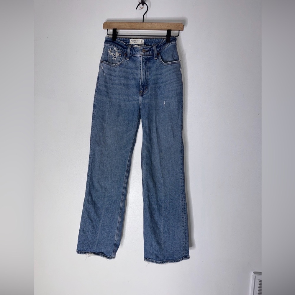 abercrombie fitch 90s relaxed jeans high rise Size 25/0s